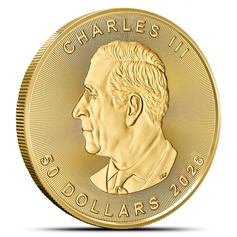 2026 1 oz Gold Maple Leaf  other side