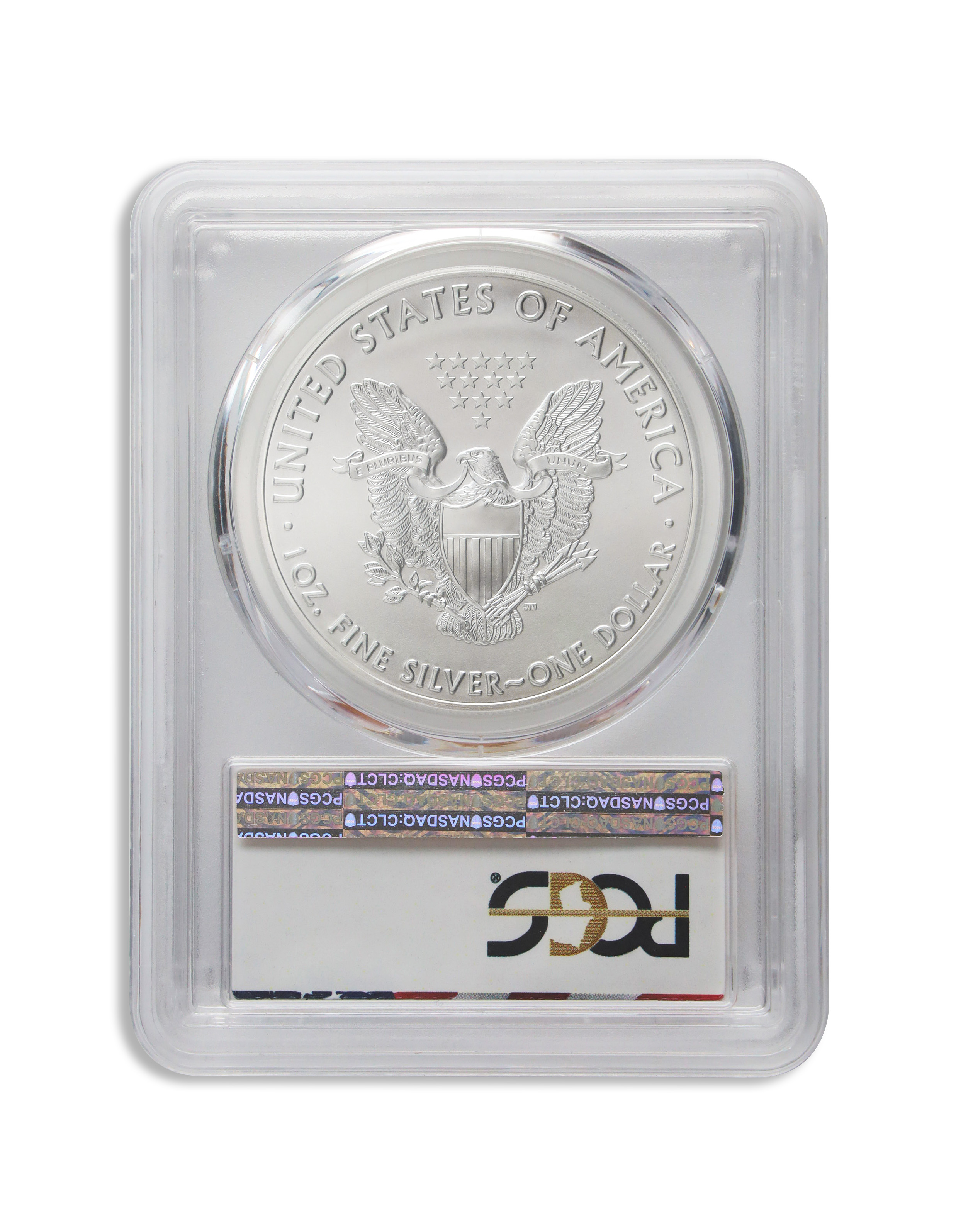 2019 Silver American Eagle - PCGS MS70 (First Strike)