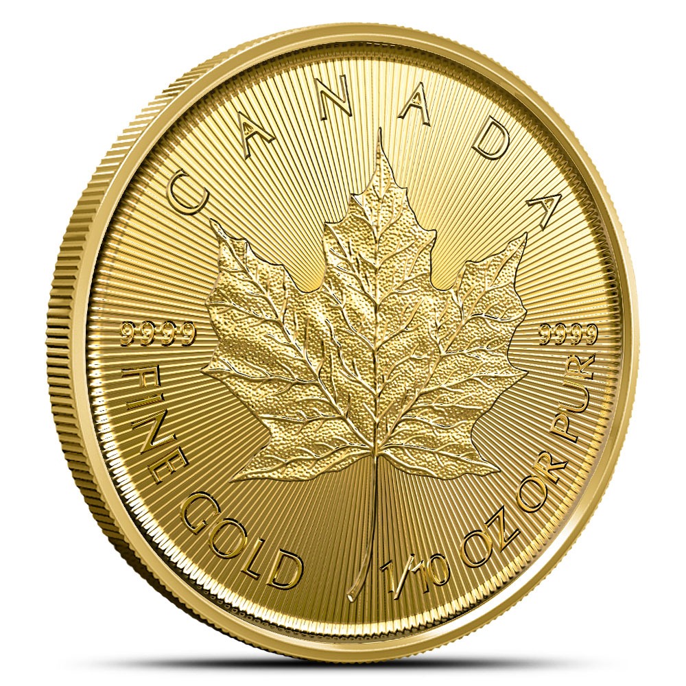 2026 1/10 oz Gold Maple Leaf image 1