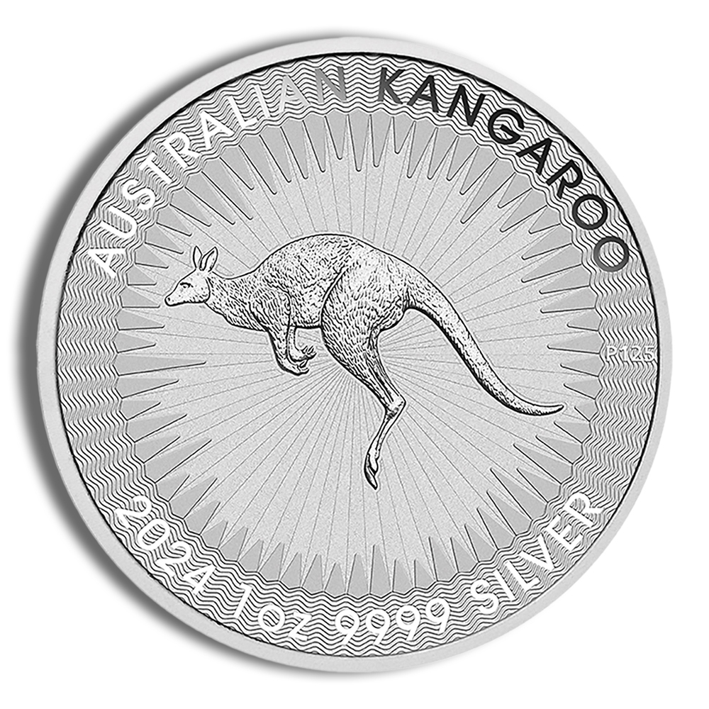 2024 1 oz Australian Kangaroo Silver Coin 