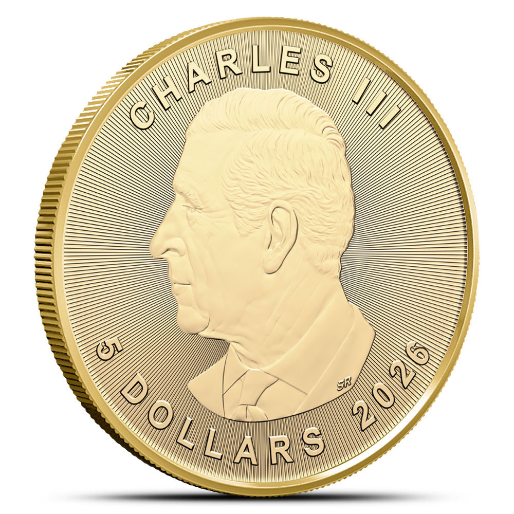 2026 1/10 oz Gold Maple Leaf image 2